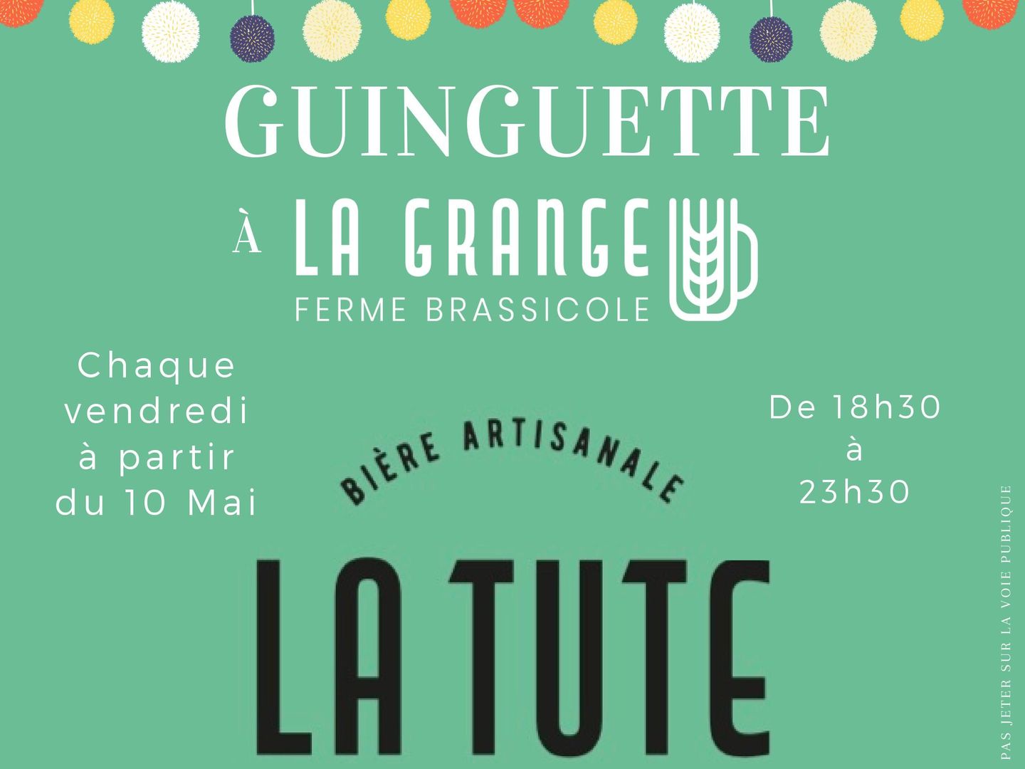 Soirée guinguette à la ferme brassicole