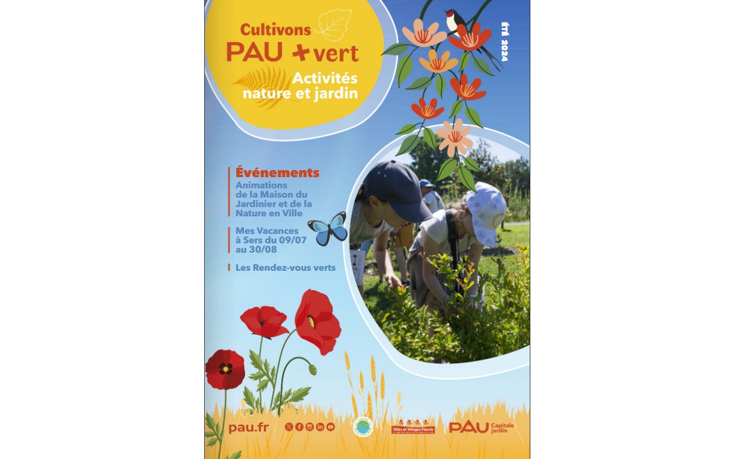 Cultivons Pau + Vert - Activités nature et jardin