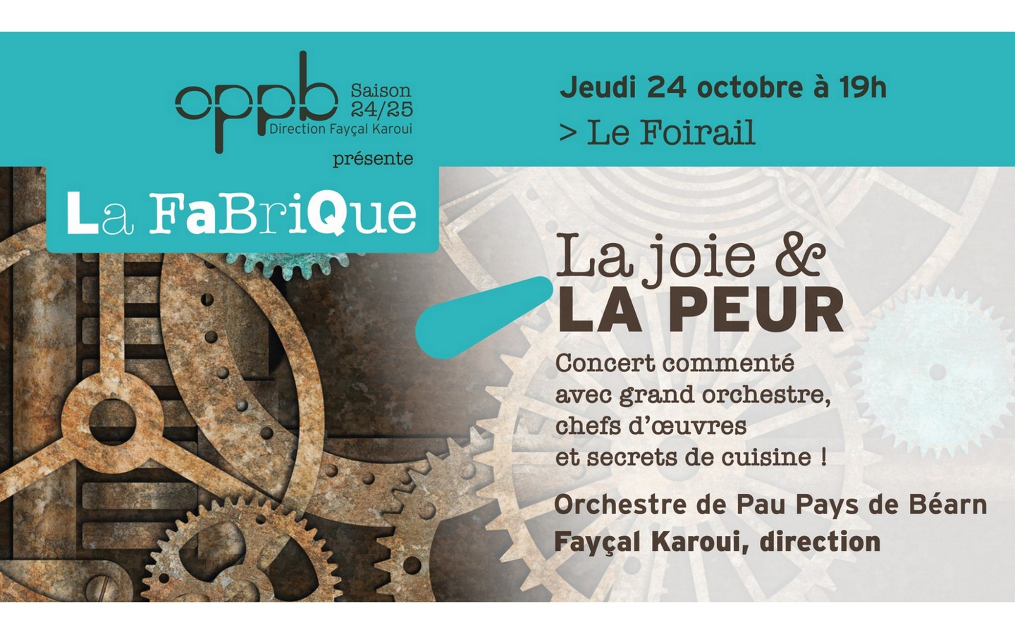 OPPB : La Fabrique "La joie & La peur"