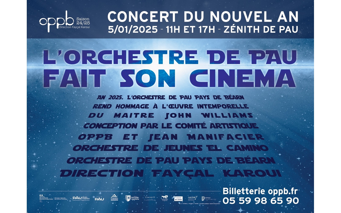 OPPB : Concert du Nouvel An "L'Orchestre fait  ...