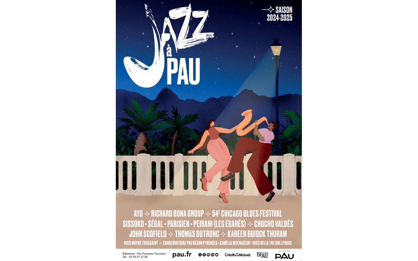 Saison de "Jazz à Pau" 2024/2025