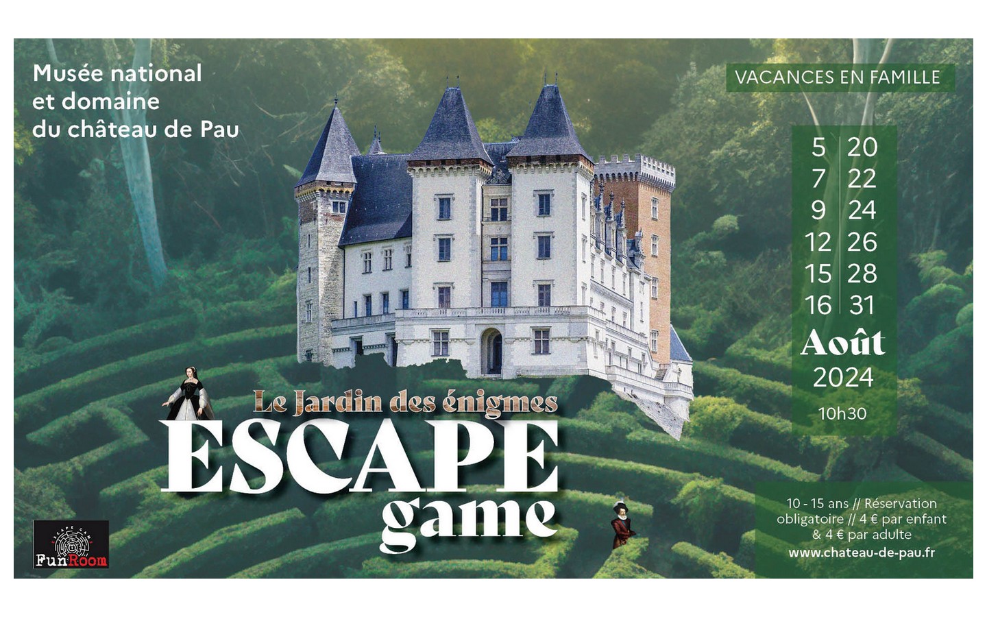 Escape Game: "Le Jardin des égnimes"