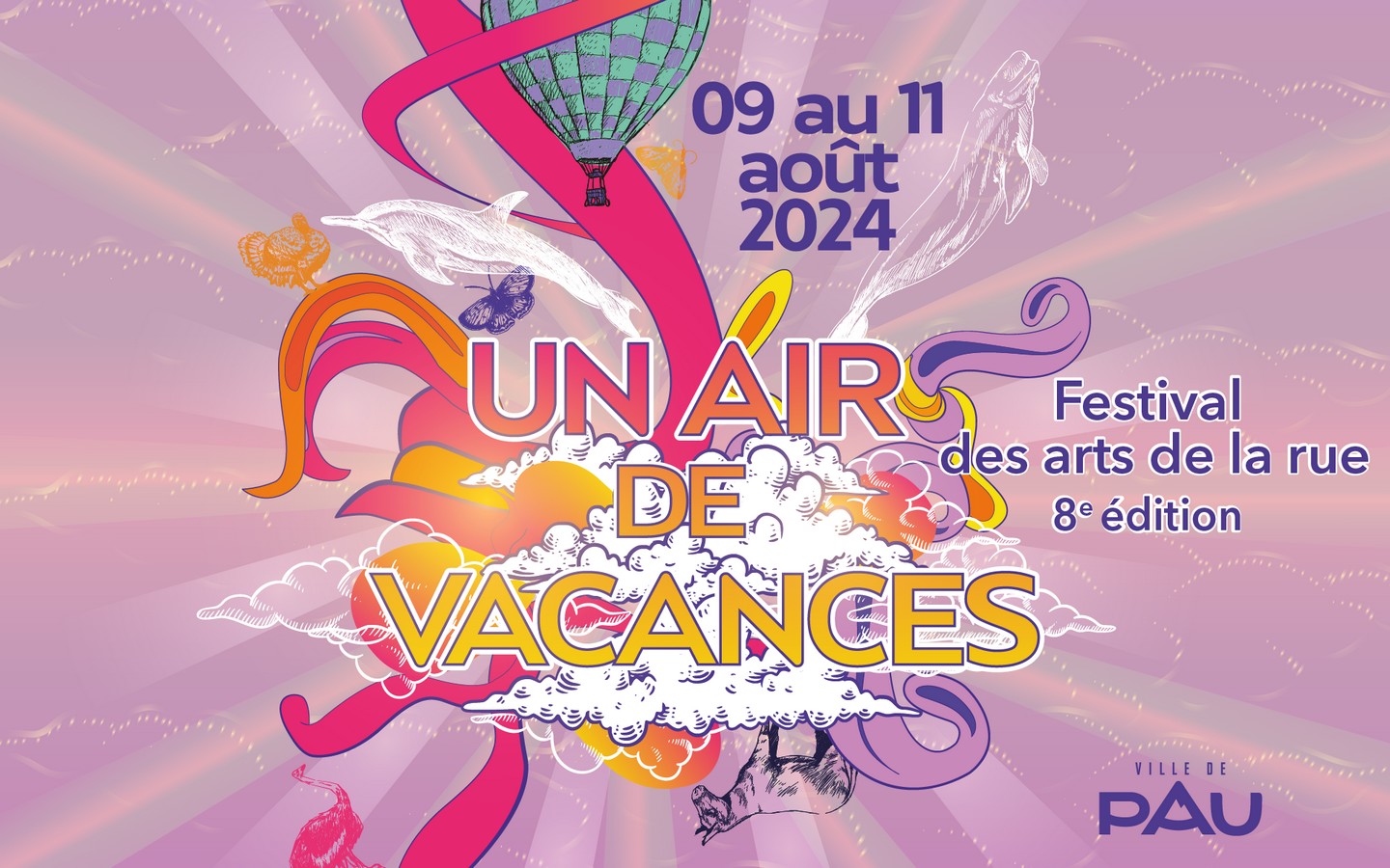Festival des arts de la rue: "Un air de vacances"