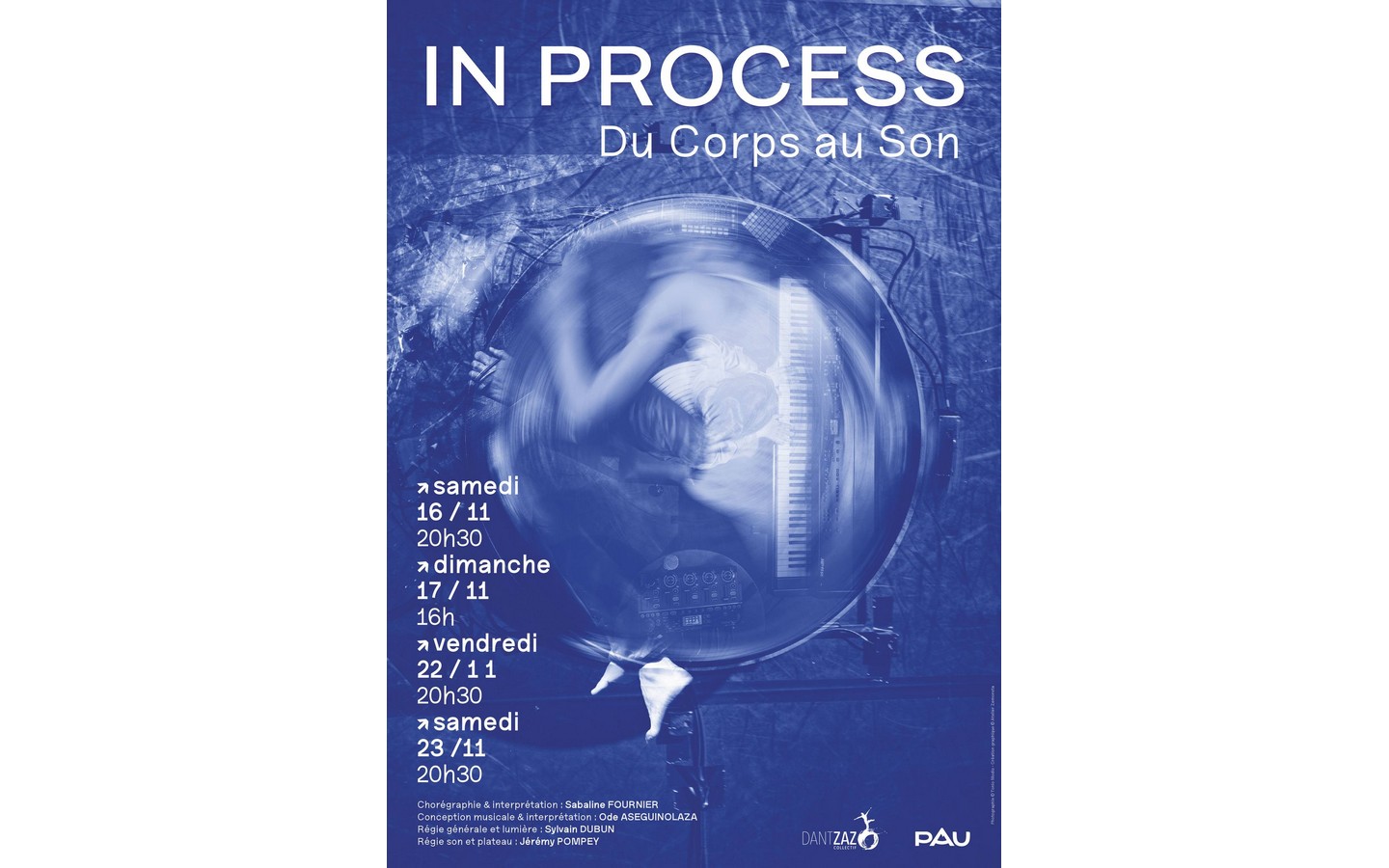 Espace Dantza - In Process "Du corps au son"