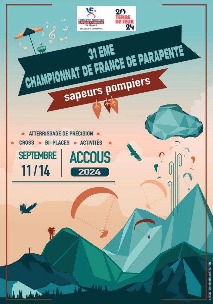 Championnat de France de parapentes des sapeur ...