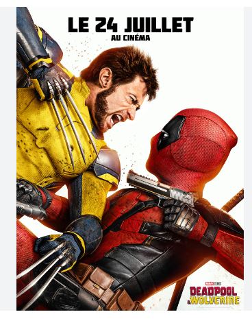 Cinéma Laruns : Deadpool et Wolverine