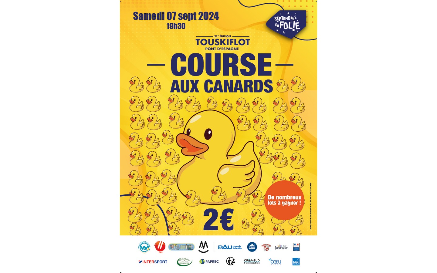 21° Touskiflot - Course aux canards