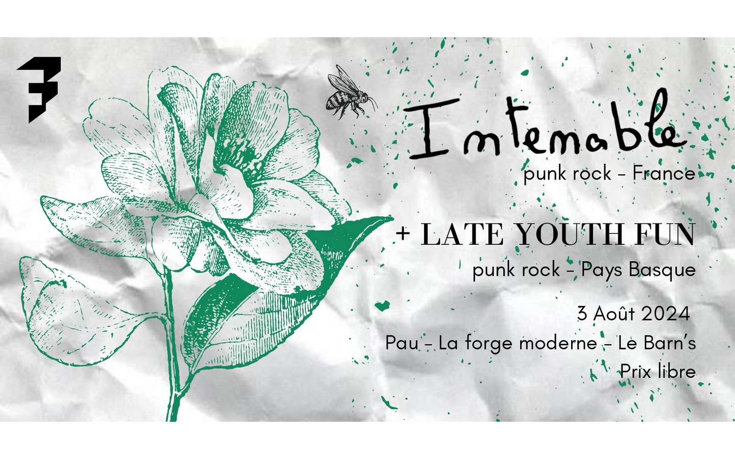 Concert : Intenable + Late Youth Fun