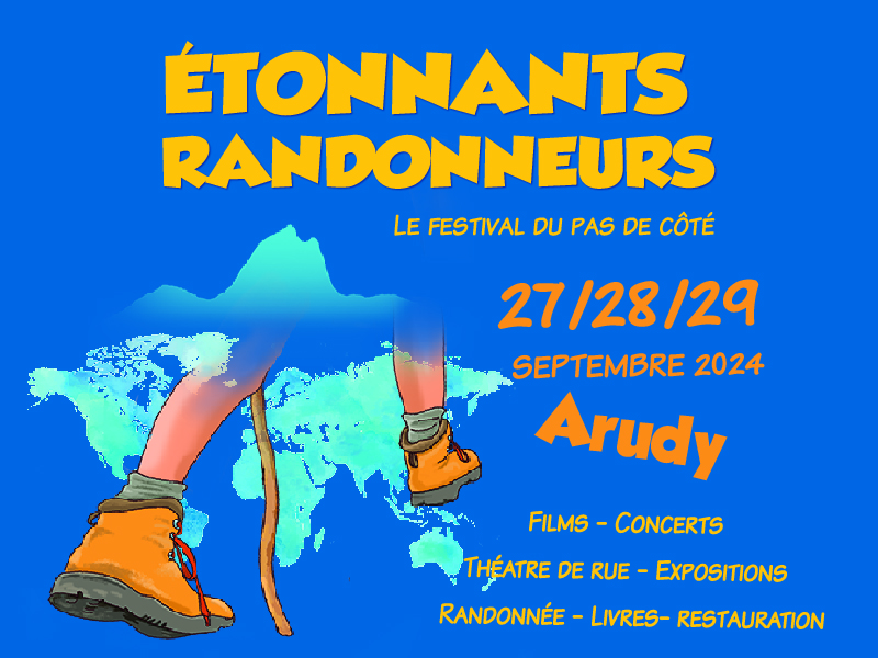 Etonnants Randonneurs - Le Festival du pas de côté