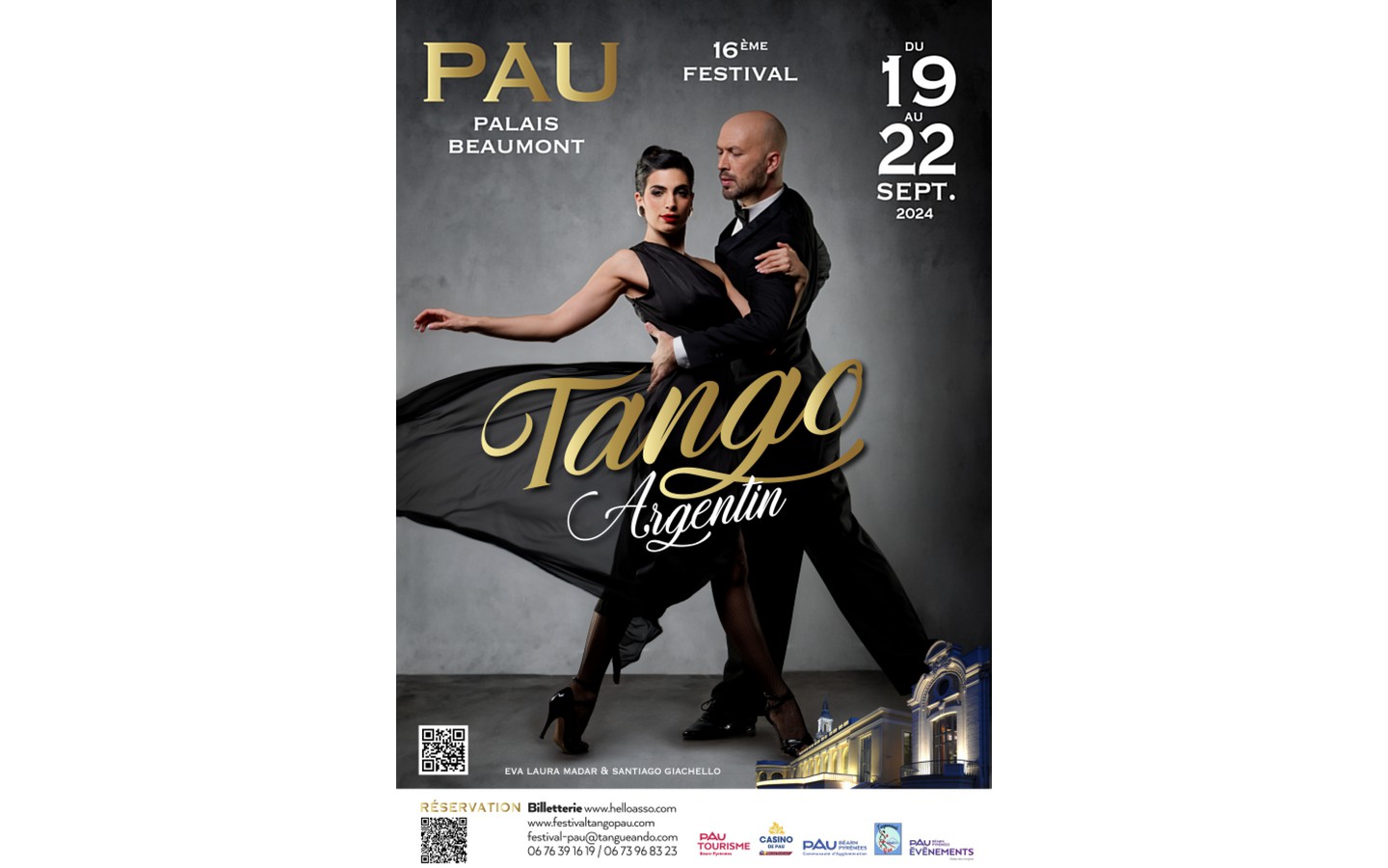 16ᵉ Festival de Tango Argentin de « Pau Couleu ...