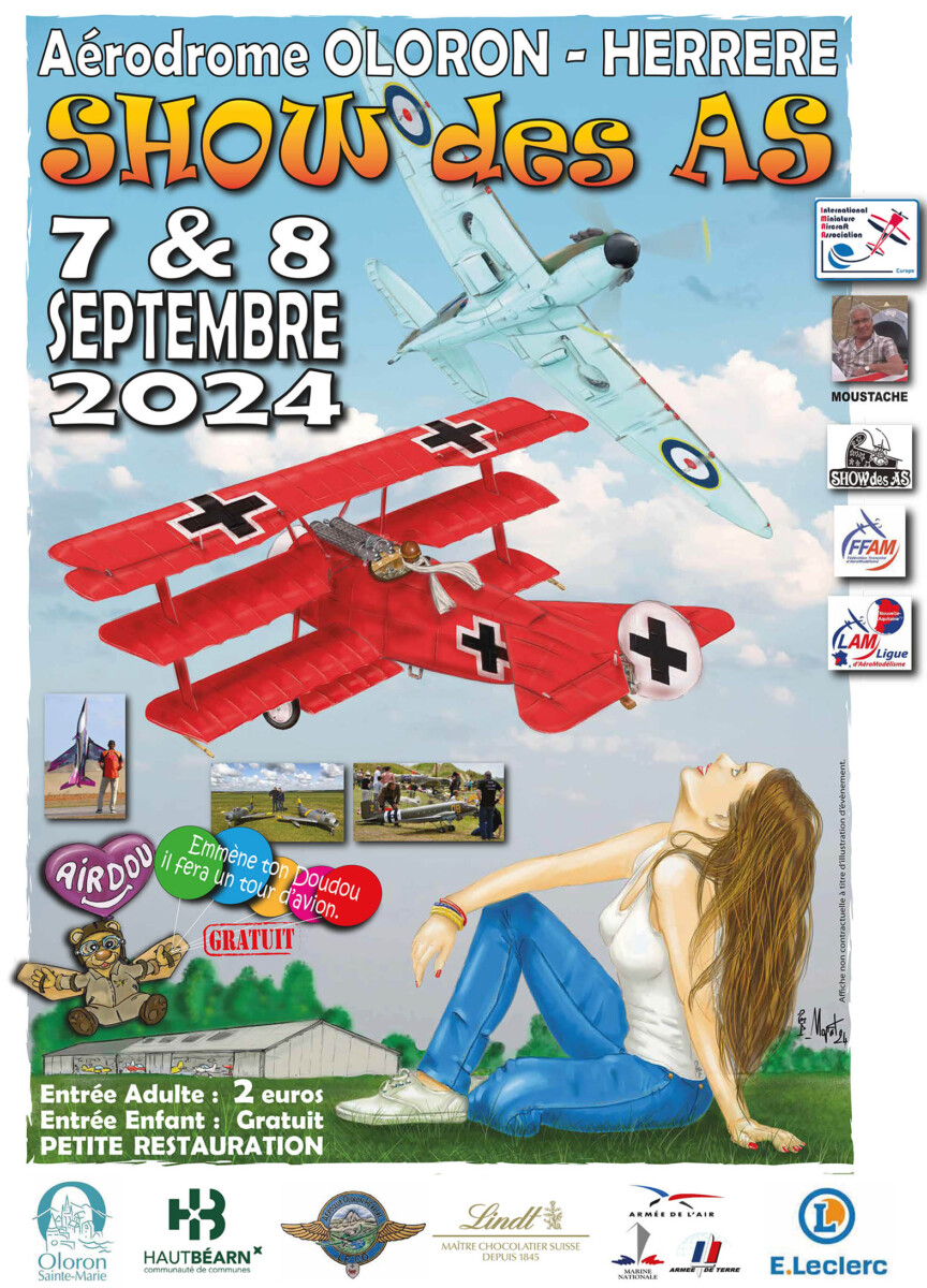 Show des As à l'aérodrome d'Herrère