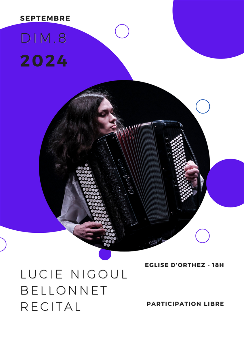 Lucie Nigoul Bellonnet Récital