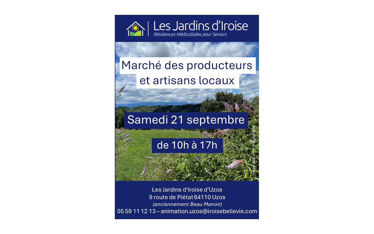 Marché des producteurs et artisans locaux