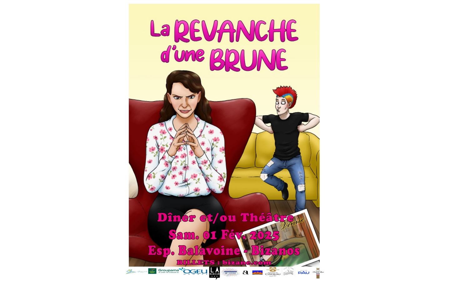 La revanche d'une brune