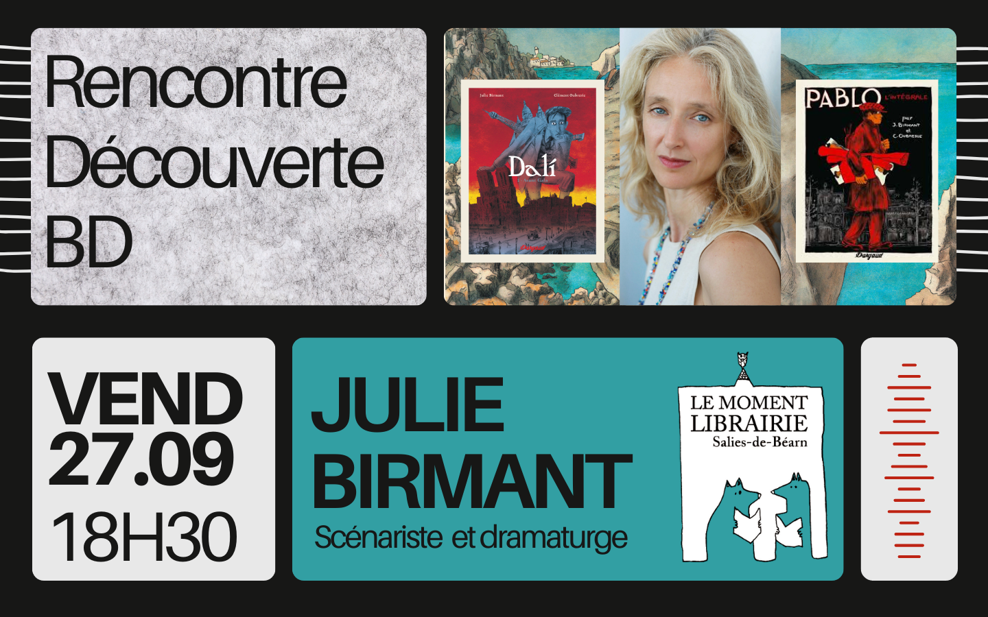 Rencontre découverte BD avec Julie Birmant