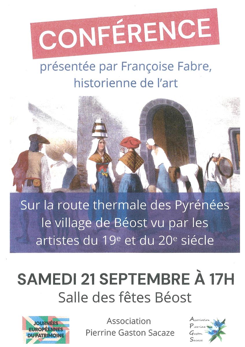 Conférence : Sur la route thermale des Pyrénée ...