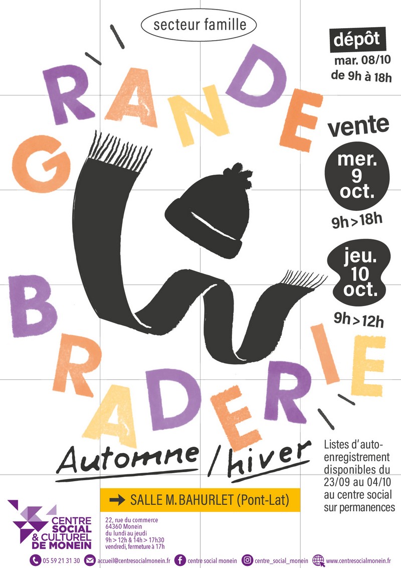 Braderie de vêtements Automne/Hiver