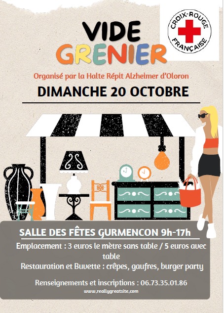 Vide grenier de la Halte Répit Alzheimer