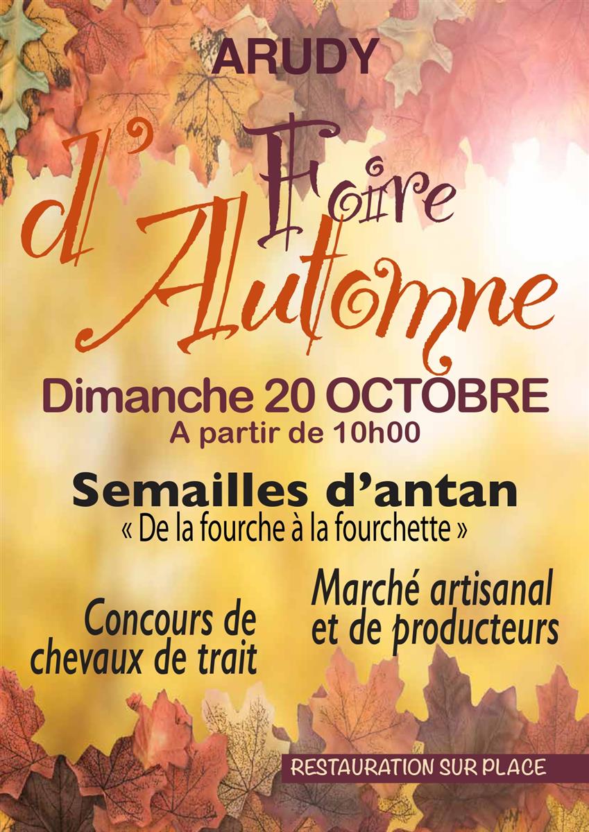 Foire d'Automne