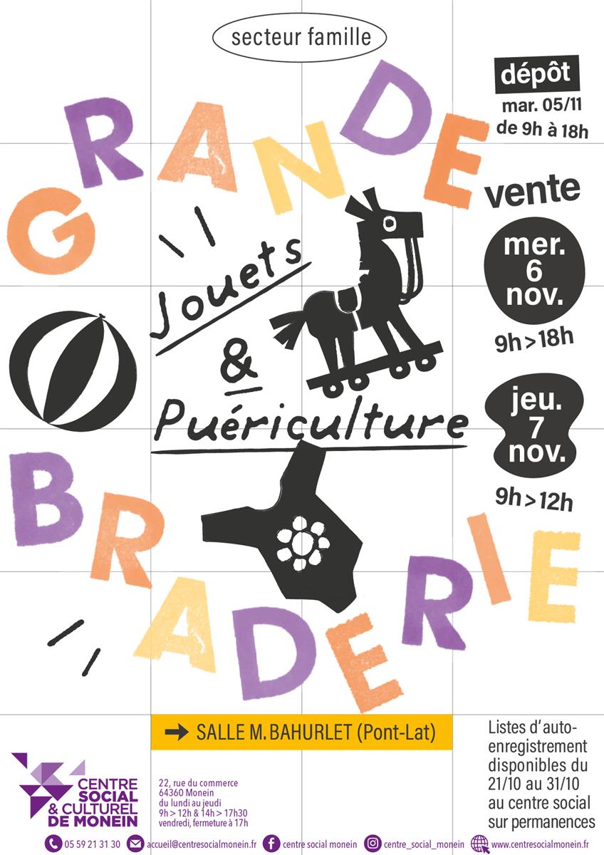 Braderie : Jouets et Puériculture