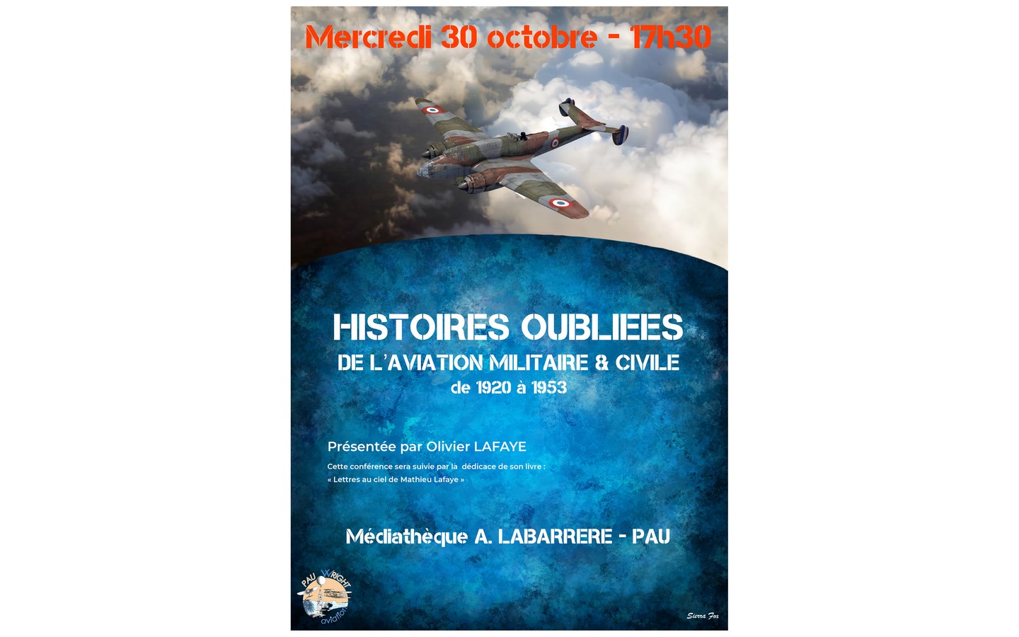 Conférence "Histores oubliées de l'aviation mi ...