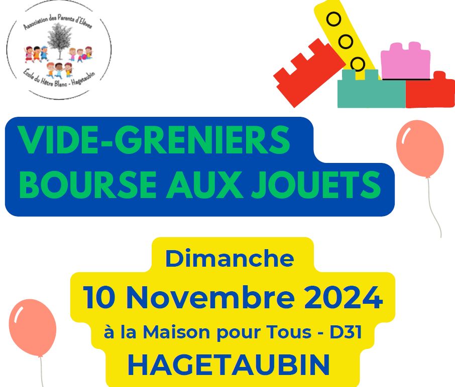 Vide grenier - Bourse aux jouets