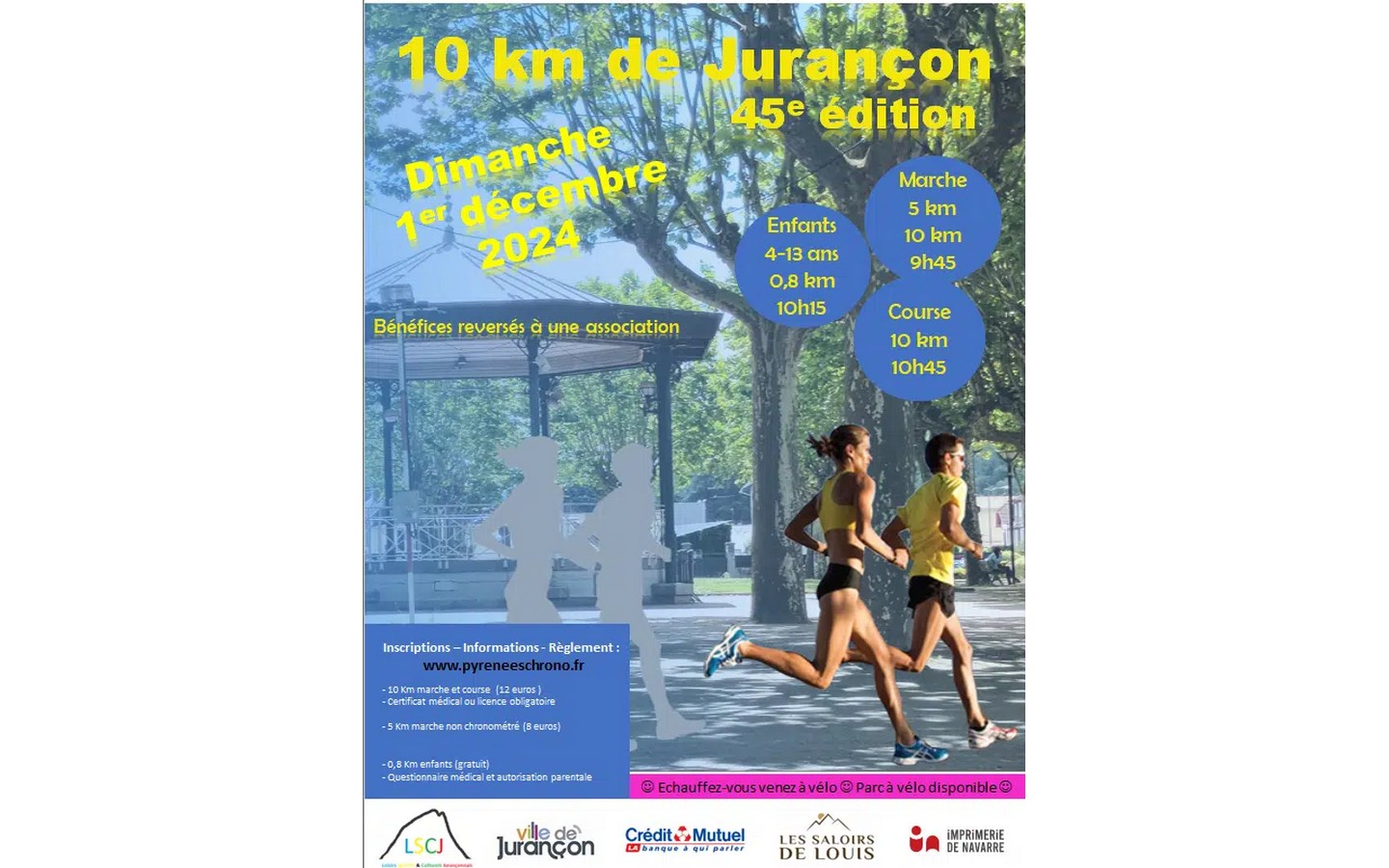 45° édition - 10km de Jurançon