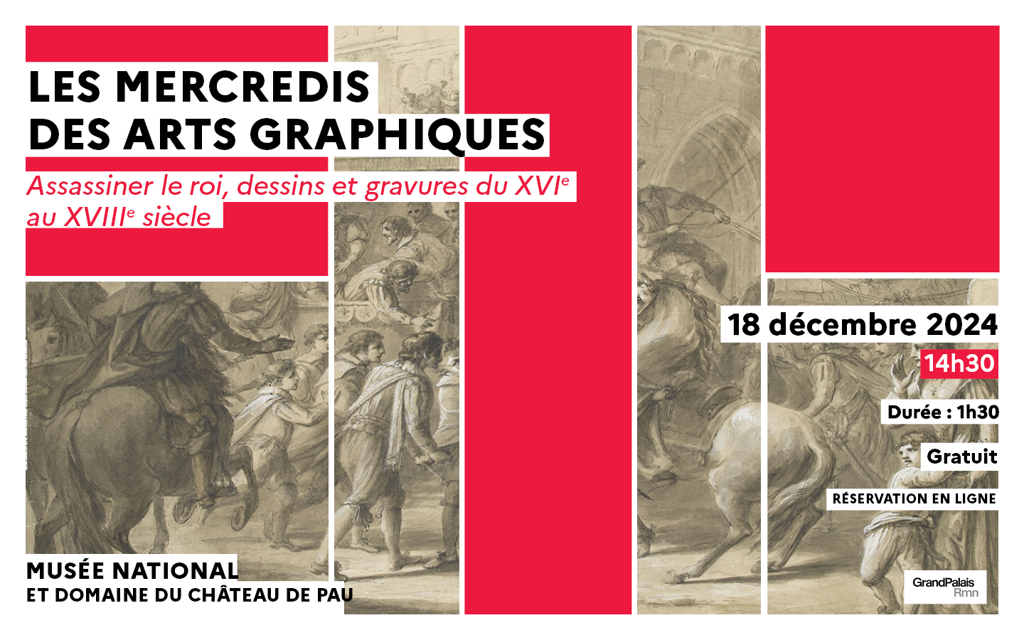 Conférence "Assassiner le roi, dessins et grav ...