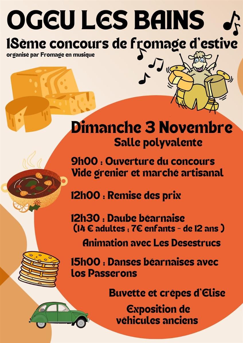 18ème Concours de Fromage d'Estive