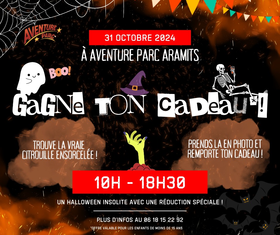 Halloween à Aventure Parc Aramits