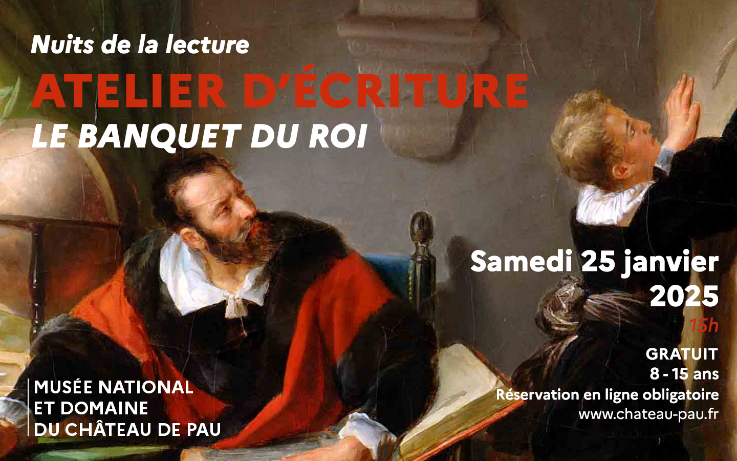 Le banquet du roi : atelier d'écriture