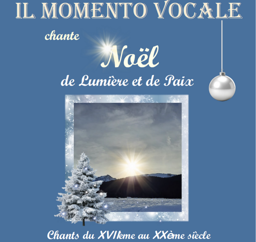 Concert : Il momento vocale chante Noël