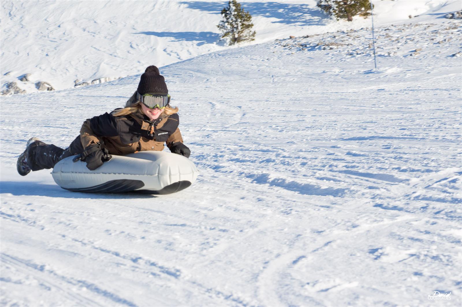 Descente Airboard sur Boulevard des Pyrénées