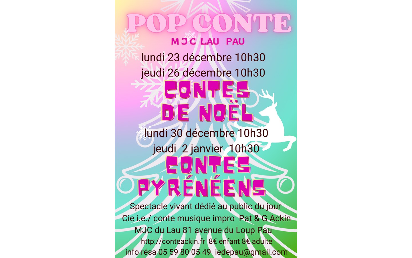 Contes de Noël Pop conte de décembre