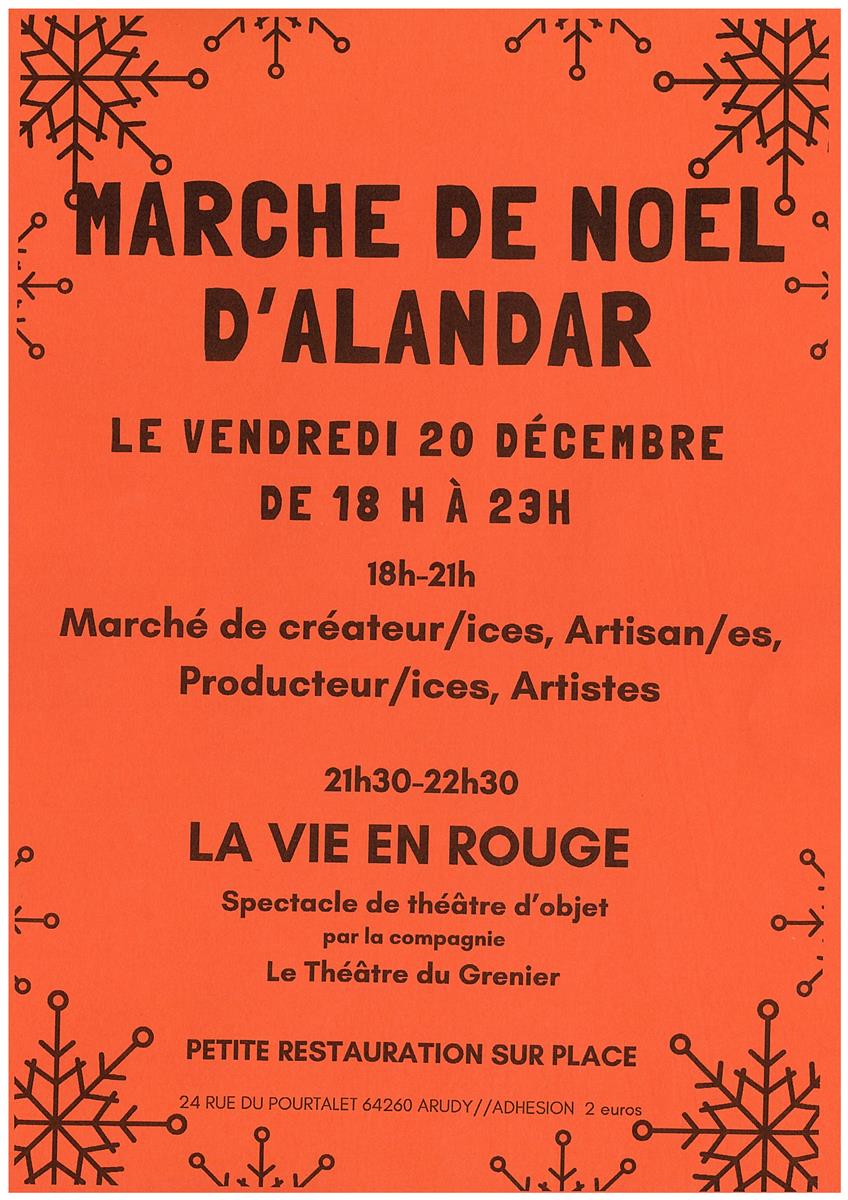 Marché de Noël d'Alandar et théâtre d'objet "L ...