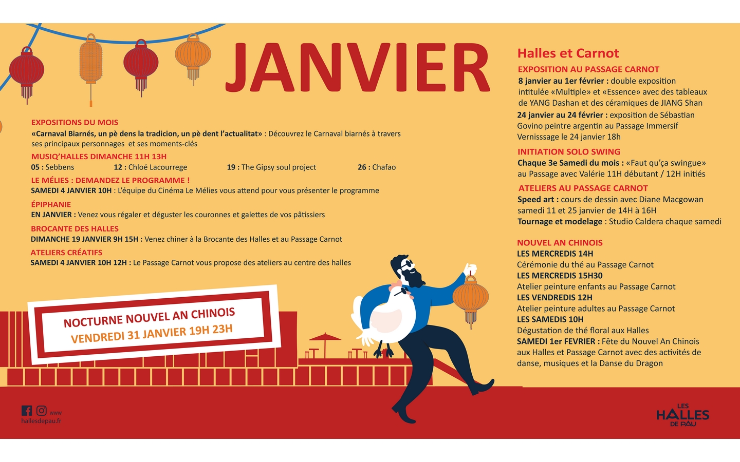 Janvier aux Halles