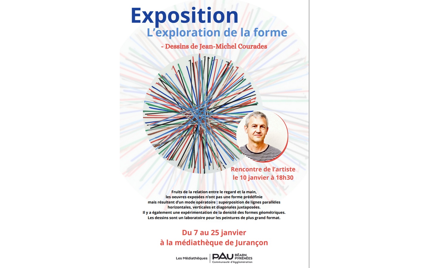 Exposition: Exploration de la forme, dessins d ...