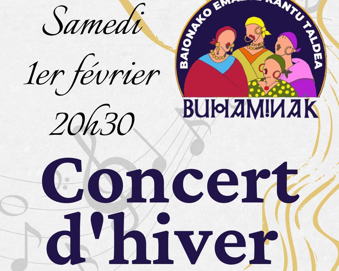 Concert d'hiver : La Bande originale et Buhaminak