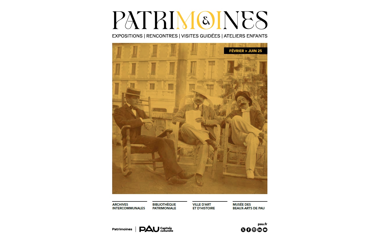 Patrimoines & Moi - février à juin 2025