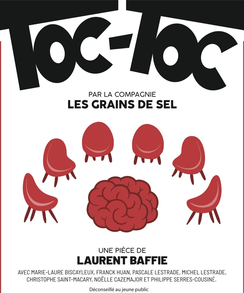 Théâtre : "Toc Toc" de Laurent Baffie