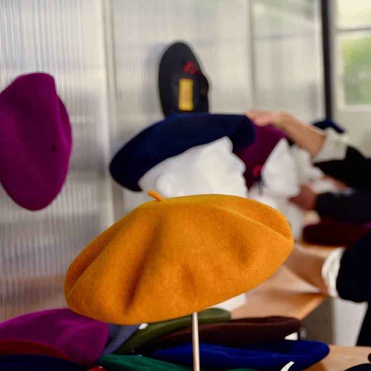 The smallest artisan beret factory in France